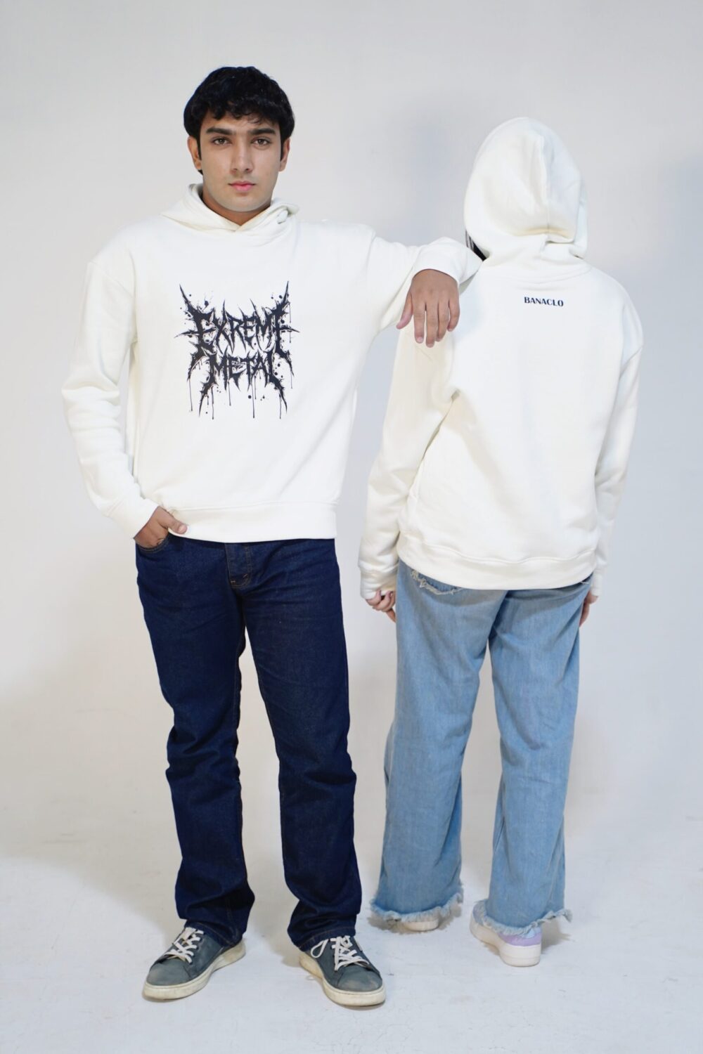 EXTREME METAL OVERSIZED HOODIE - Image 2