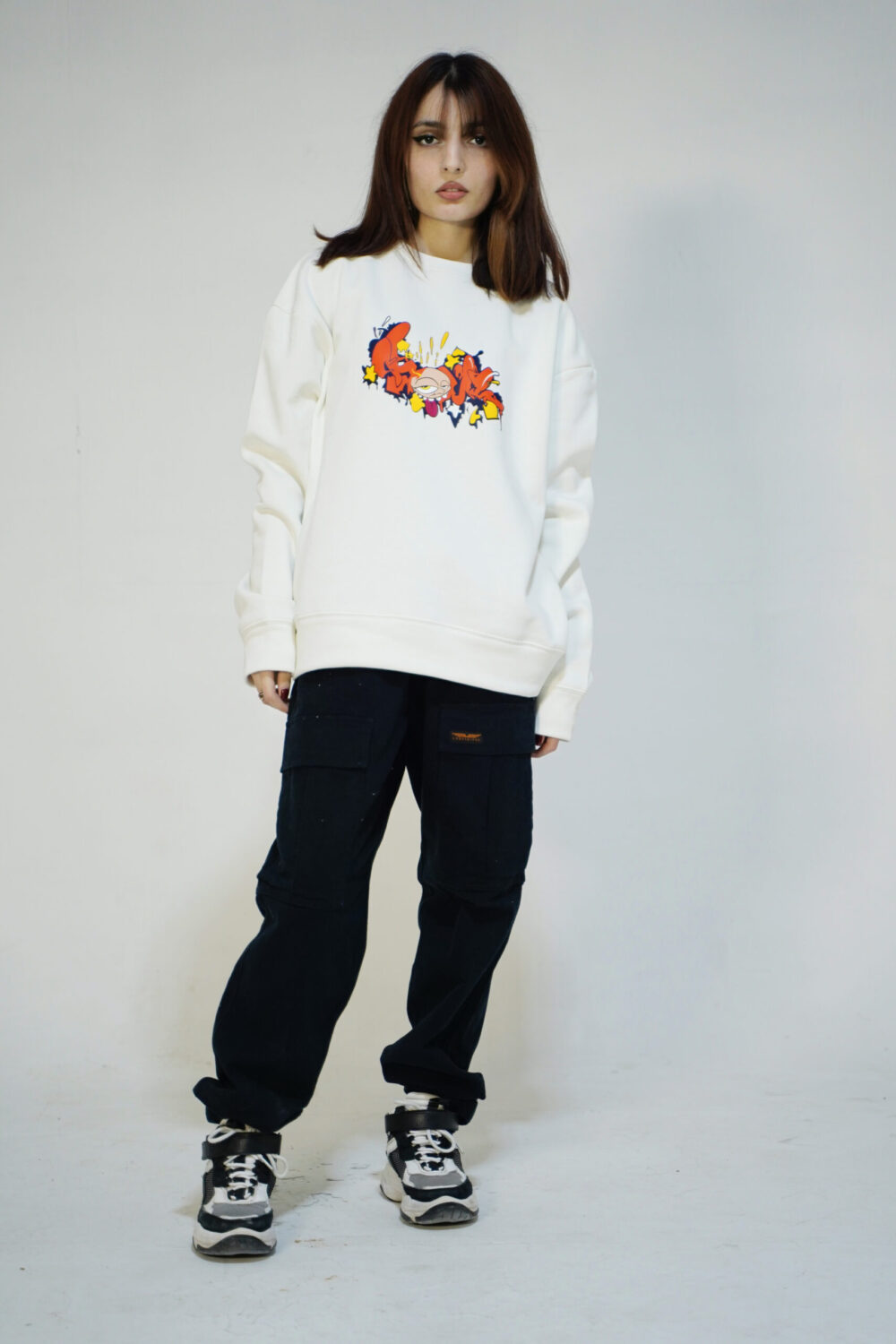 GRAFATI OVERSIZED SWEATSHIRT